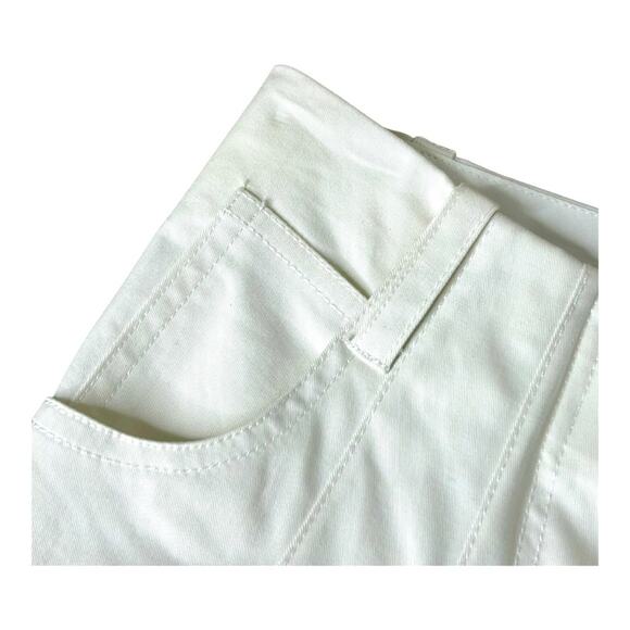 Staud Luca Pant Wide Leg Cropped Ivory Size 4 NWT - Picture 6 of 11
